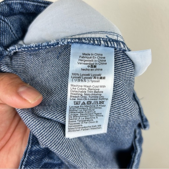 J. Crew Lace-up drapey wide-leg Jean mid-rise rope tie back nautical size: 30 - Picture 11 of 12